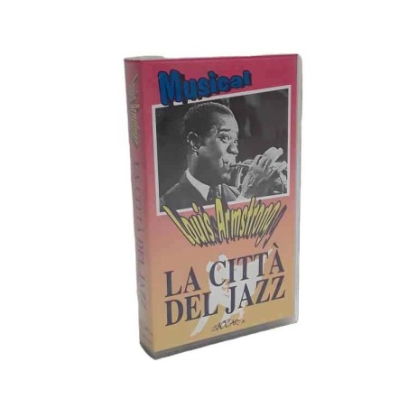 Vhs Louis Armstrong "La città del Jazz" Legocart