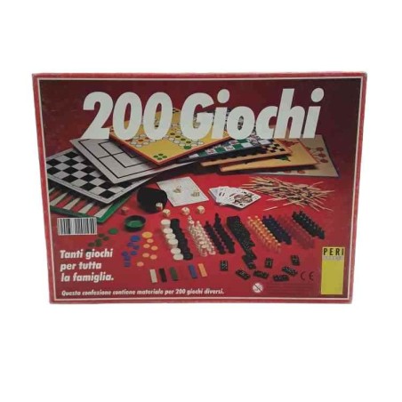 Gioco da tavolo 200 giochi Peri