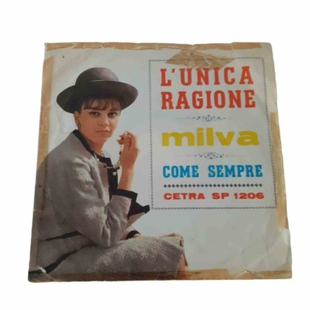 Modifica Milva - L'unica ragione - Vinile 45 giri