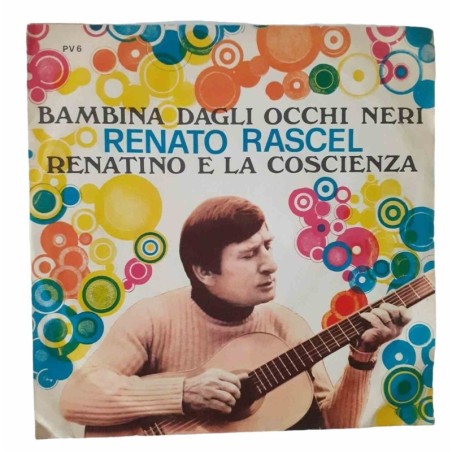 Renato Rascel - Bambina dagli occhi neri - vinile 45 giri